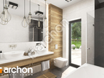 Проект будинку ARCHON+ Будинок у вівсянниці 4 (Г) візуалізація ванни (візуалізація 3 від 1)