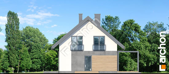 Бочний фасад Будинок в малинівці 14 (ГА)