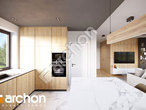 Проект будинку ARCHON+ Будинок в малинівці 14 (ГА) візуалізація кухні 1 від 2