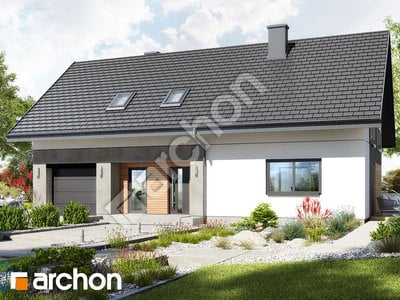 Проект дома ARCHON+ Дом в малиновках 14 (ГА) 