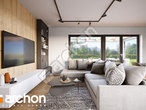 Проект будинку ARCHON+ Будинок в малинівці 14 (ГА) денна зона (візуалізація 1 від 2)
