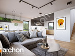Проект будинку ARCHON+ Будинок в малинівці 14 (ГА) денна зона (візуалізація 1 від 6)