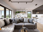 Проект будинку ARCHON+ Будинок в малинівці 14 (ГА) денна зона (візуалізація 1 від 7)