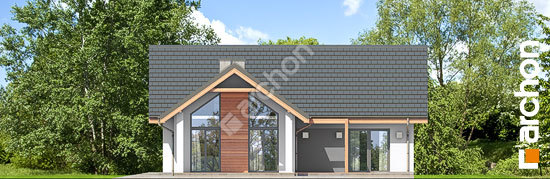 Боковой фасад Дом в мажанках 3 (Г2)