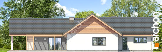 Дворовой фасад Дом в мажанках 3 (Г2)