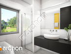 Проект дома ARCHON+ Дом под апельсином визуализация ванной (визуализация 3 вид 2)