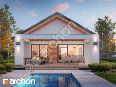 Проект дома ARCHON+ Дом под апельсином 