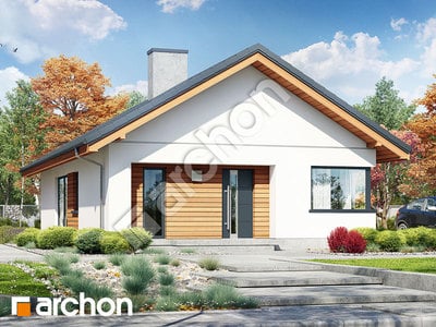 Проект будинку ARCHON+ Будинок під помаранчею Вид 2