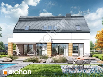 Проект дома ARCHON+ Дом в сантине 2 (Г2) 