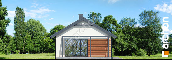 Боковой фасад Дом в коручках 7 ВИЭ