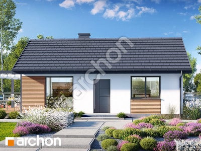 Проєкт будинку ARCHON+ Будинок в коручках 7 ВДЕ
