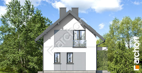 Бочний фасад Будинок в азаліях 3