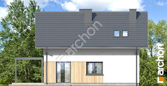 Дворовий фасад Будинок в азаліях 3