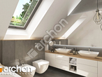 Проект дома ARCHON+ Дом в топазах визуализация ванной (визуализация 3 вид 1)