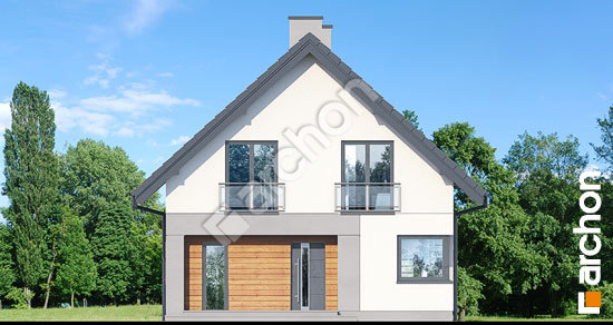 Передний фасад Дом в топазах