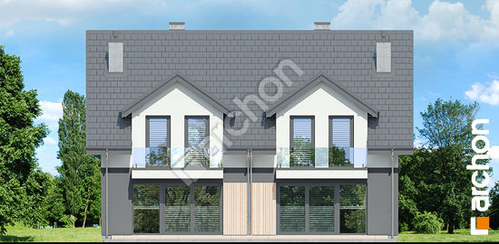 Дворовий фасад Будинок під гінко 21 (ГР2)