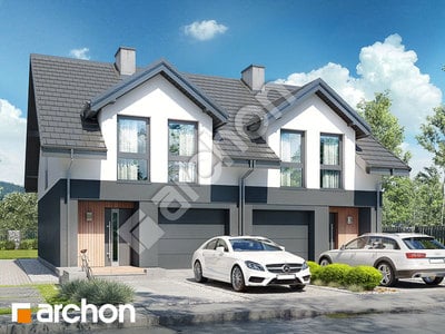 Проєкт будинку ARCHON+ Будинок під гінко 21 (ГР2) 