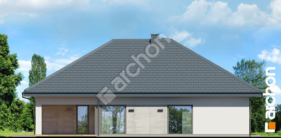 Бочний фасад Будинок в хакетіях (E) ВДЕ