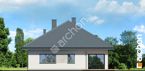 Дворовий фасад Будинок в хакетіях (E) ВДЕ