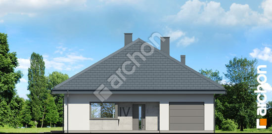 Передній фасад Будинок в хакетіях (E) ВДЕ