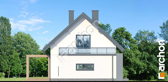 Боковой фасад Дом в хлорофитуме 12 (Г)