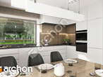 Проект дома ARCHON+ Дом в хлорофитуме 12 (Г) визуализация кухни 1 вид 1