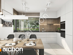 Проект дома ARCHON+ Дом в хлорофитуме 12 (Г) визуализация кухни 1 вид 2