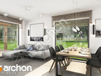 Проект будинку ARCHON+ Будинок в хлорофітумі 12 (Г) денна зона (візуалізація 1 від 2)