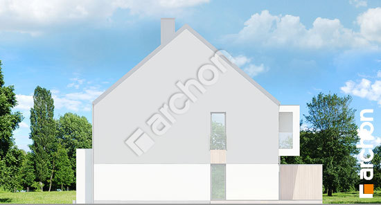 Бочний фасад Будинок при тракті 2 (Р2ВА)