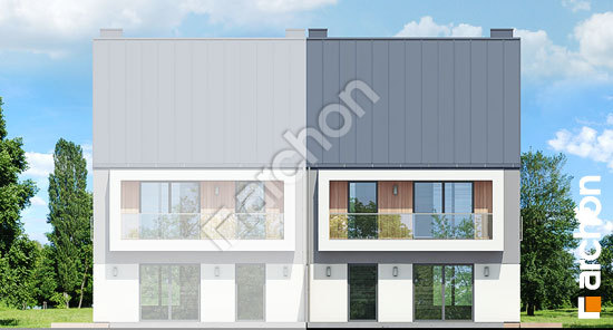 Дворовой фасад Дом при тракте 2 (Р2ВА)