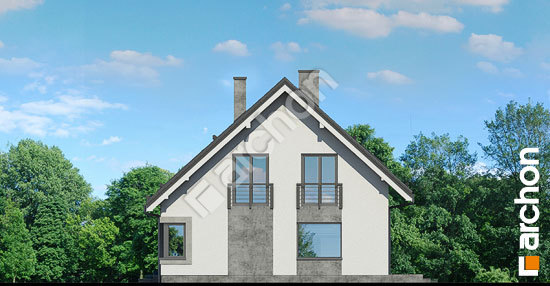 Боковой фасад Дом в вольцах вер.3