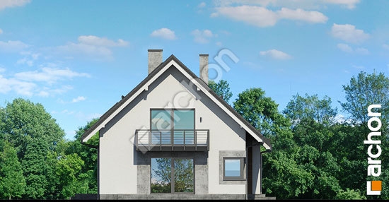 Боковой фасад Дом в вольцах вер.3