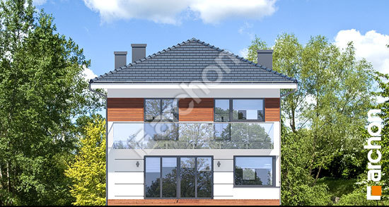 Дворовой фасад Вилла Юлия 7