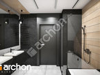 Проект дома ARCHON+ Дом в брабрантах визуализация ванной (визуализация 3 вид 3)