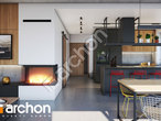 Проект дома ARCHON+ Дом в брабрантах дневная зона (визуализация 1 вид 3)