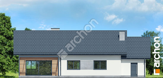 Дворовой фасад Дом в овсянницах 8