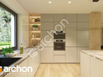 Проект дома ARCHON+ Дом в овсянницах 8 визуализация кухни 1 вид 1