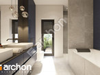 Проект будинку ARCHON+ Будинок у вівсянниці 8 візуалізація ванни (візуалізація 3 від 1)