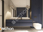Проект будинку ARCHON+ Будинок у вівсянниці 8 візуалізація ванни (візуалізація 3 від 4)