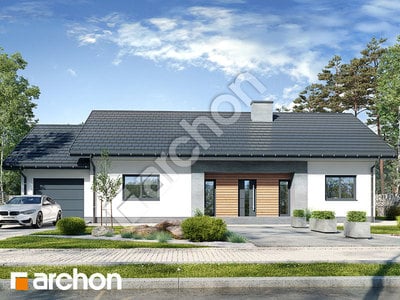 Проєкт будинку ARCHON+ Будинок у вівсянниці 8 