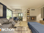 Проект будинку ARCHON+ Будинок у вівсянниці 8 денна зона (візуалізація 1 від 4)
