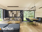 Проект дома ARCHON+ Дом в овсянницах 8 дневная зона (визуализация 1 вид 1)