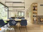 Проект дома ARCHON+ Дом в овсянницах 8 дневная зона (визуализация 1 вид 3)