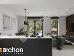 Проект дома ARCHON+ Дом под гинко 16 (ГСА) визуализация кухни 1 вид 3