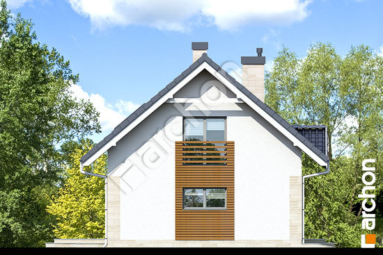 Боковой фасад Дом в бруснике 2 вер.2