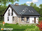 Проект дома ARCHON+ Дом в бруснике 2 вер.2 