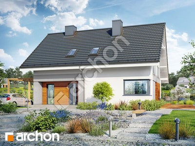 Проєкт будинку ARCHON+ Будинок в малинівці 4 