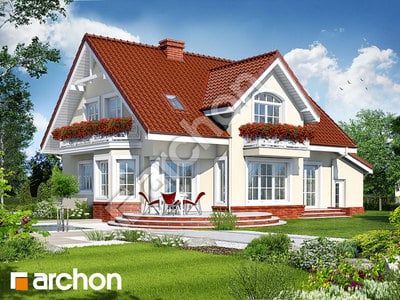 Проект дома ARCHON+ Дом в мирабелле (Г) вер.2 Вид 2