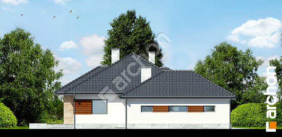 Бочний фасад Будинок в акебіях 2 вер.2