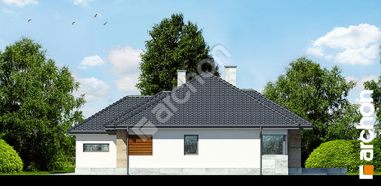 Боковой фасад Дом в акебиях 2 вер.2